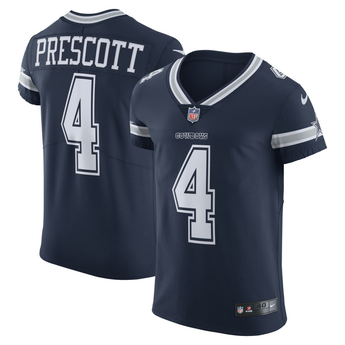 Dak Prescott Dallas Cowboys Vapor Elite Player Team Jersey Navy - Nike
