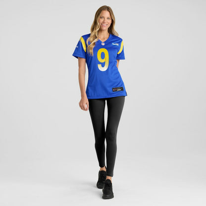 Matthew Stafford Los Angeles Rams Women's Game Jersey - Royal | NFL Jerseys