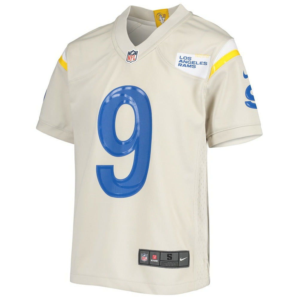 Matthew Stafford Los Angeles Rams Youth Game Jersey Cream - Nike