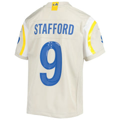 Matthew Stafford Los Angeles Rams Youth Game Jersey Cream - Nike
