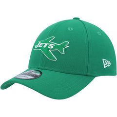 New York Jets New Era Plane The League 9FORTY Adjustable Hat Kelly Green - NFL