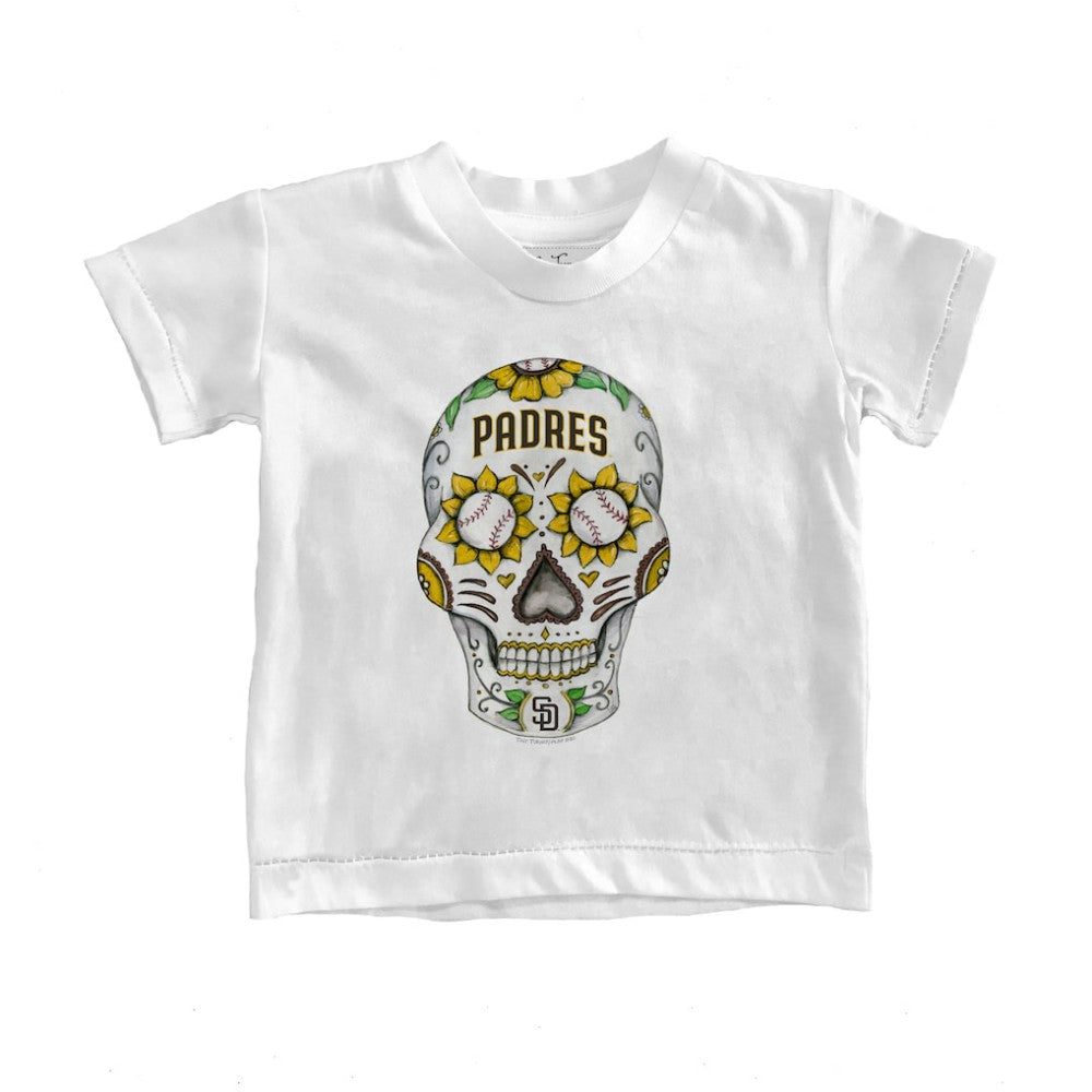 San Diego Padres Tiny Turnip Youth Sugar Skull T-Shirt On Sale