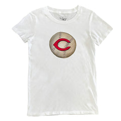 Cincinnati Reds Tiny Turnip Women's Stitched Baseball T-Shirt discount