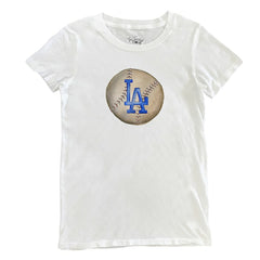Los Angeles Dodgers Tiny Turnip Women's Stitched Baseball T-Shirt discount