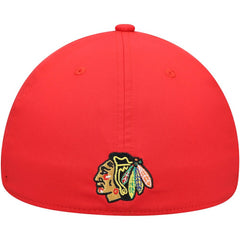 Chicago Blackhawks adidas 2021 Locker Room AEROREADY Flex Hat Red