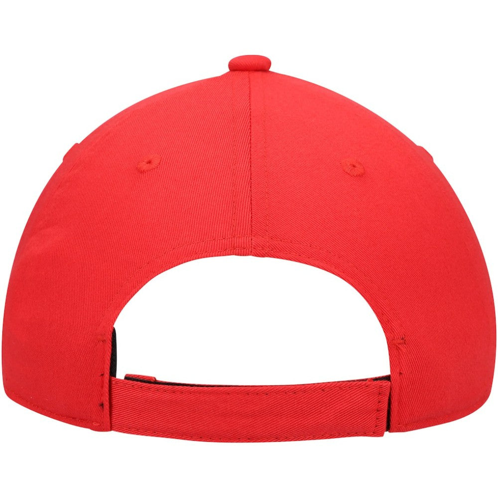 Washington Capitals adidas Locker Room Three Stripe Adjustable Hat Red