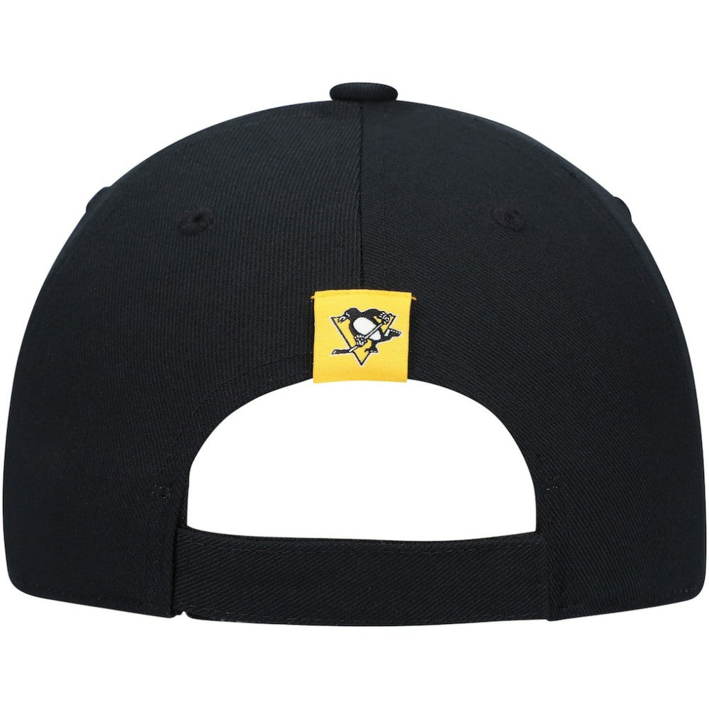 Pittsburgh Penguins adidas Locker Room Adjustable Hat White