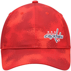 Washington Capitals adidas Women's Camo Slouch Adjustable Hat Red