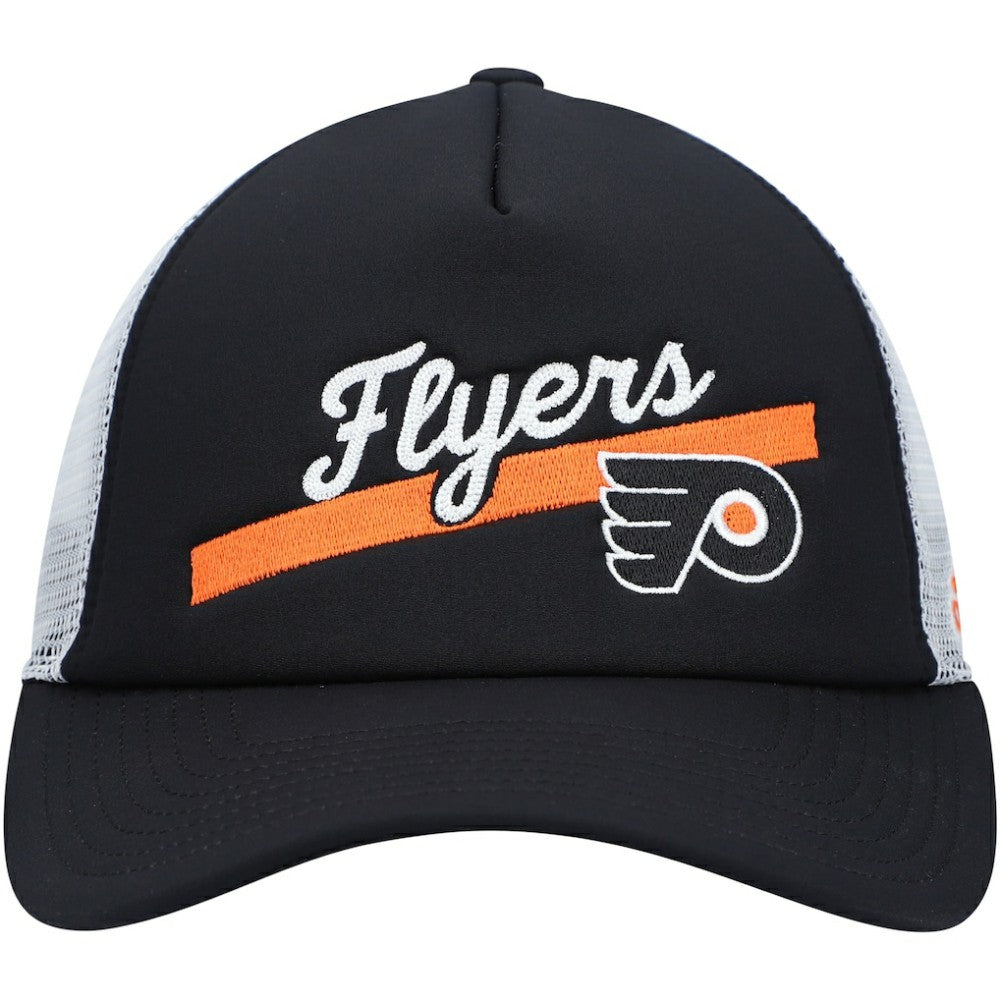 Philadelphia Flyers - adidas Women's Foam Trucker Snapback Hat Black/White