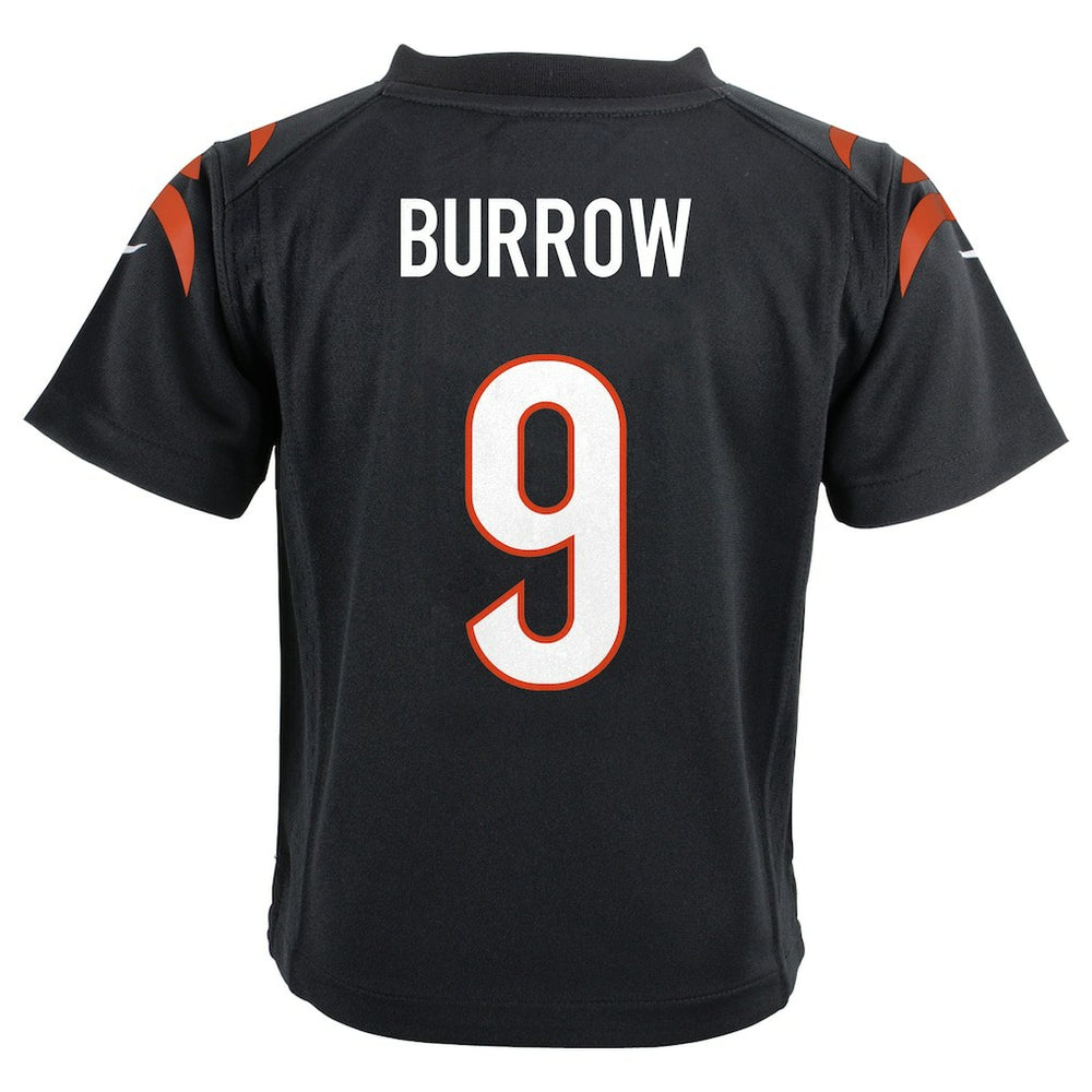 Joe Burrow Cincinnati Bengals Preschool Game Jersey Black - Nike