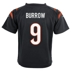 Joe Burrow Cincinnati Bengals Preschool Game Jersey Black - Nike