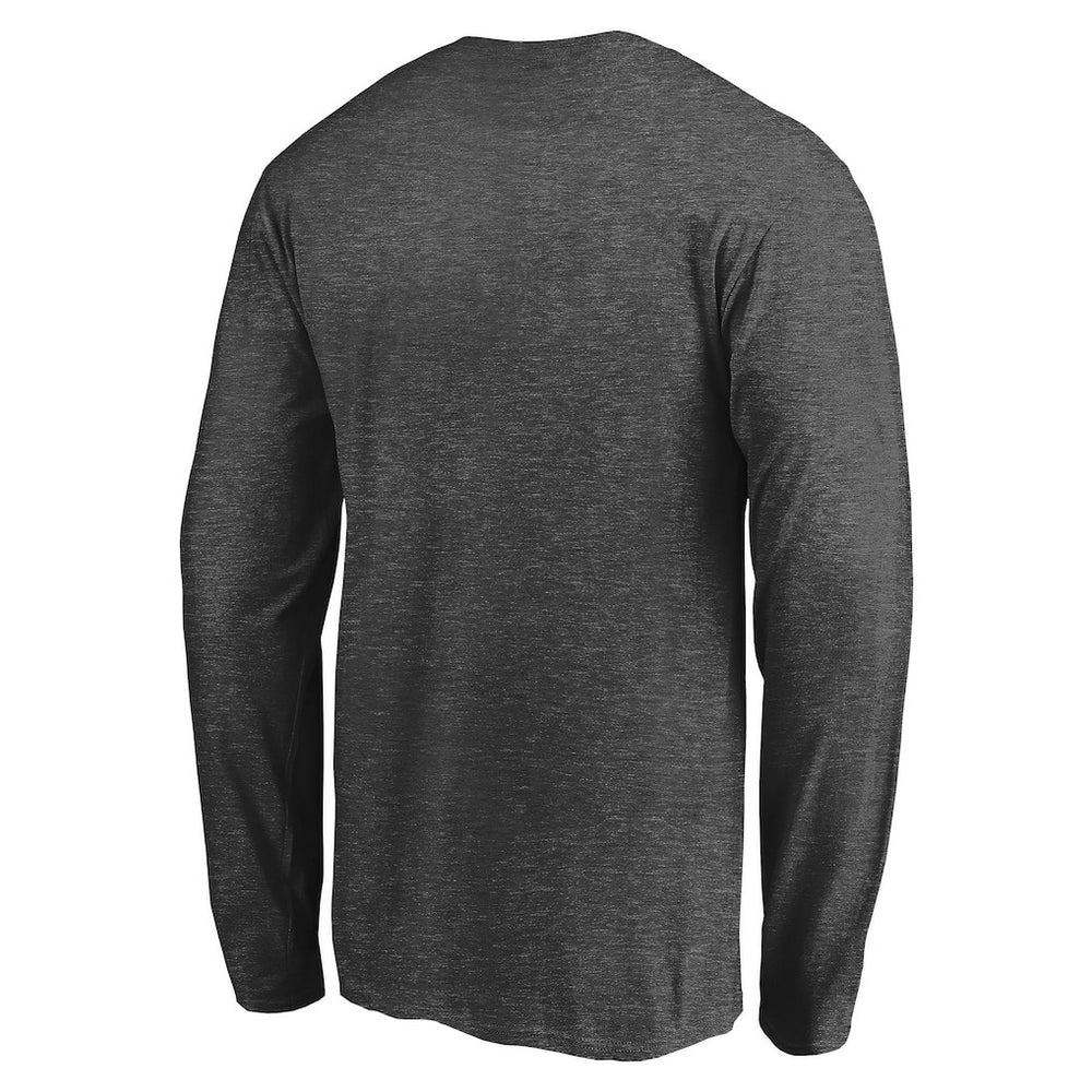 Los Angeles Rams Big & Tall Primary Logo Long Sleeve T-Shirt Heathered Charcoal - Fanatics