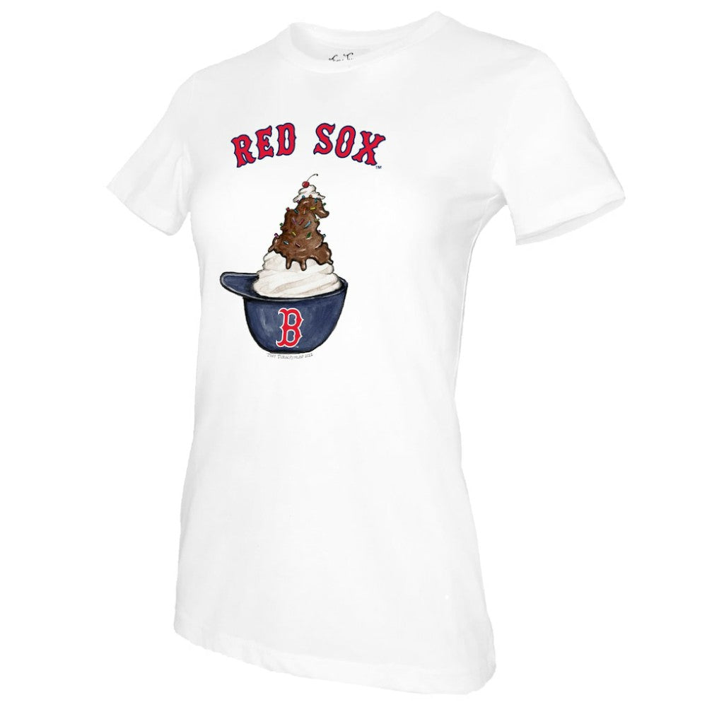 Boston Red Sox Tiny Turnip Women's Sundae Helmet T-Shirt Near Me