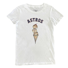 Houston Astros Tiny Turnip Women's Triple Scoop T-Shirt On Sale