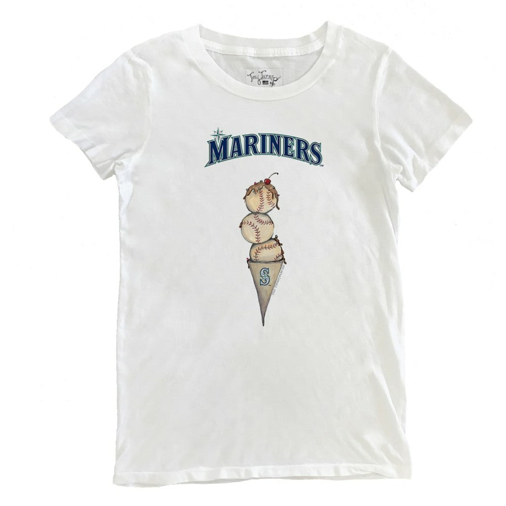 Seattle Mariners Tiny Turnip Women's Triple Scoop T-Shirt for sale