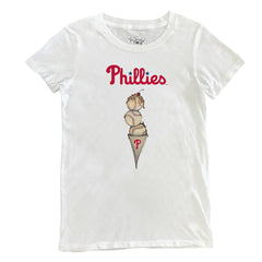 Philadelphia Phillies Tiny Turnip Women's Triple Scoop T-Shirt Sale