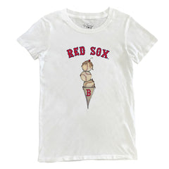Boston Red Sox Tiny Turnip Women's Triple Scoop T-Shirt Clearance