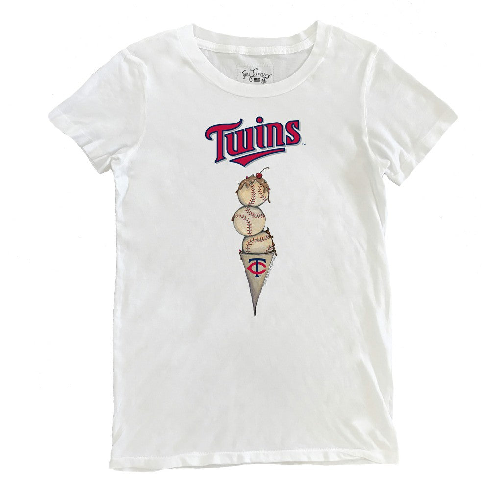 Minnesota Twins Tiny Turnip Women's Triple Scoop T-Shirt Clearance