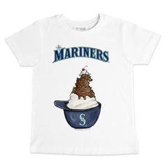 Seattle Mariners Tiny Turnip Youth Sundae Helmet T-Shirt Sale