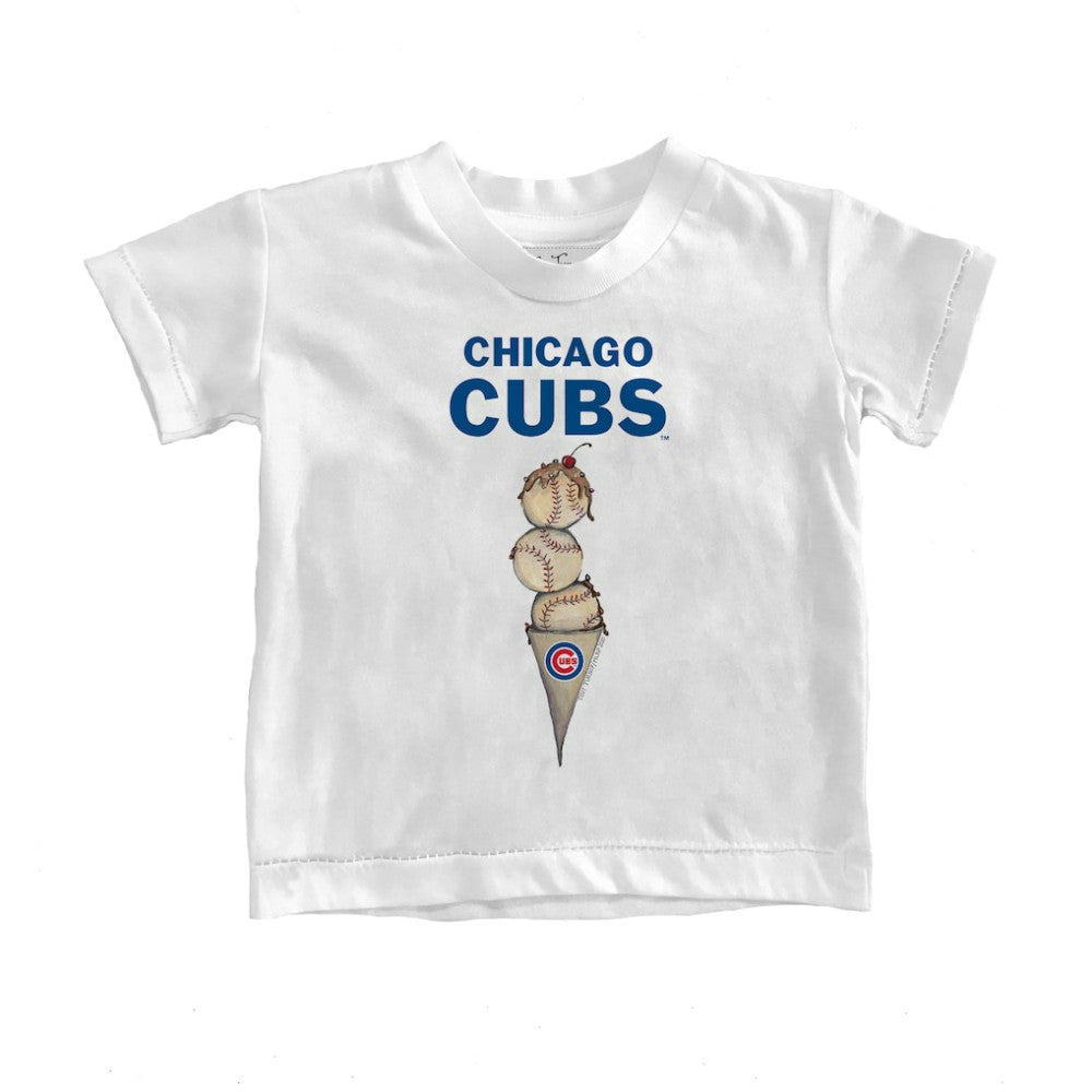 Chicago Cubs Tiny Turnip Youth Triple Scoop T-Shirt Sale