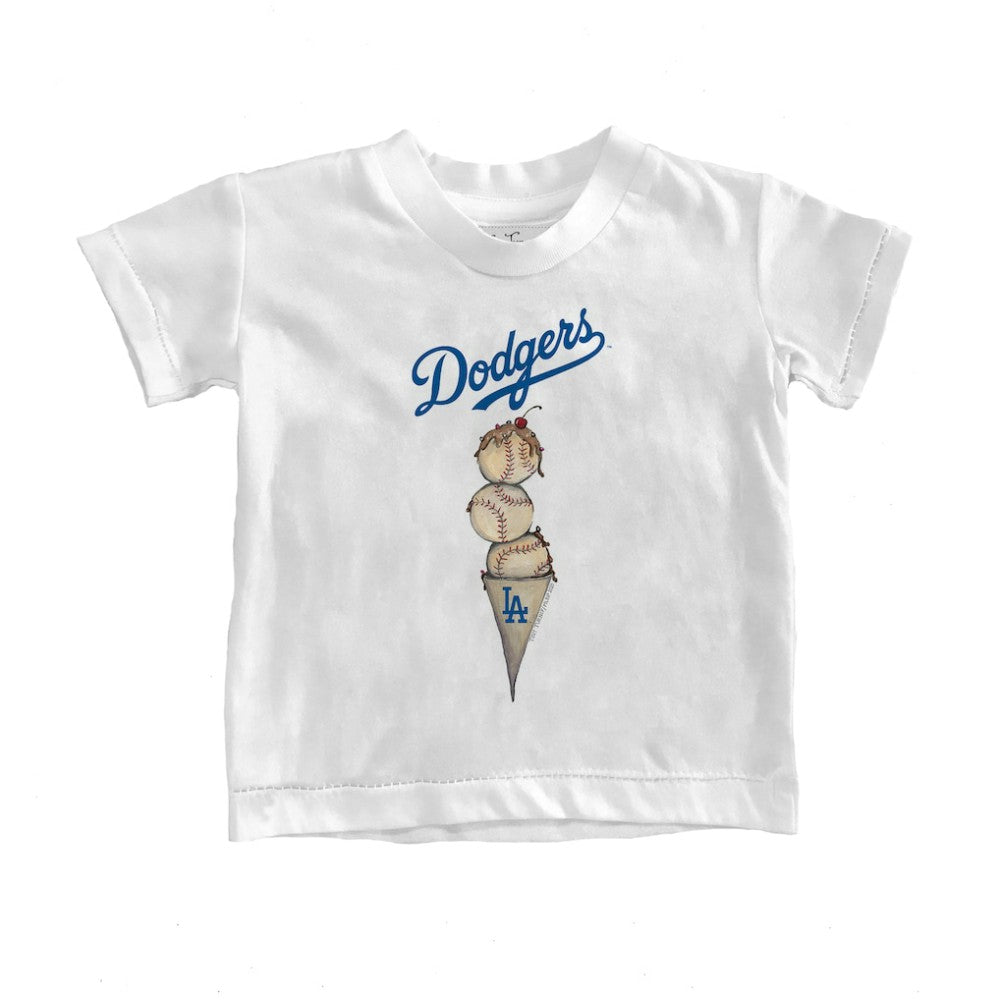 Los Angeles Dodgers Tiny Turnip Youth Triple Scoop T-Shirt Near Me