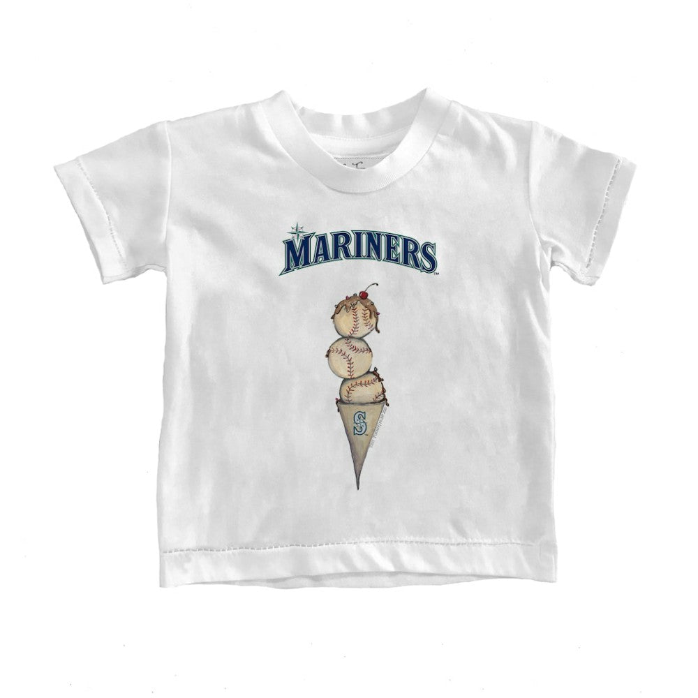 Seattle Mariners Tiny Turnip Youth Triple Scoop T-Shirt On Sale