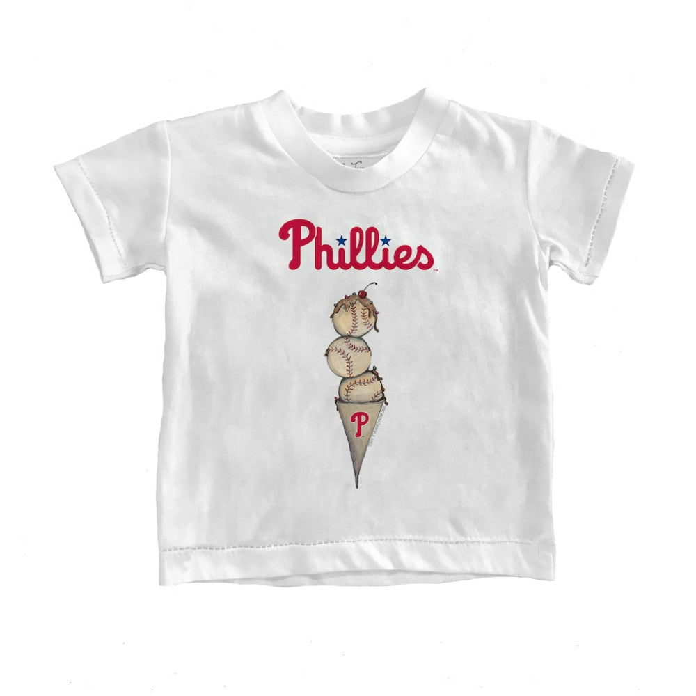 Philadelphia Phillies Tiny Turnip Youth Triple Scoop T-Shirt Online
