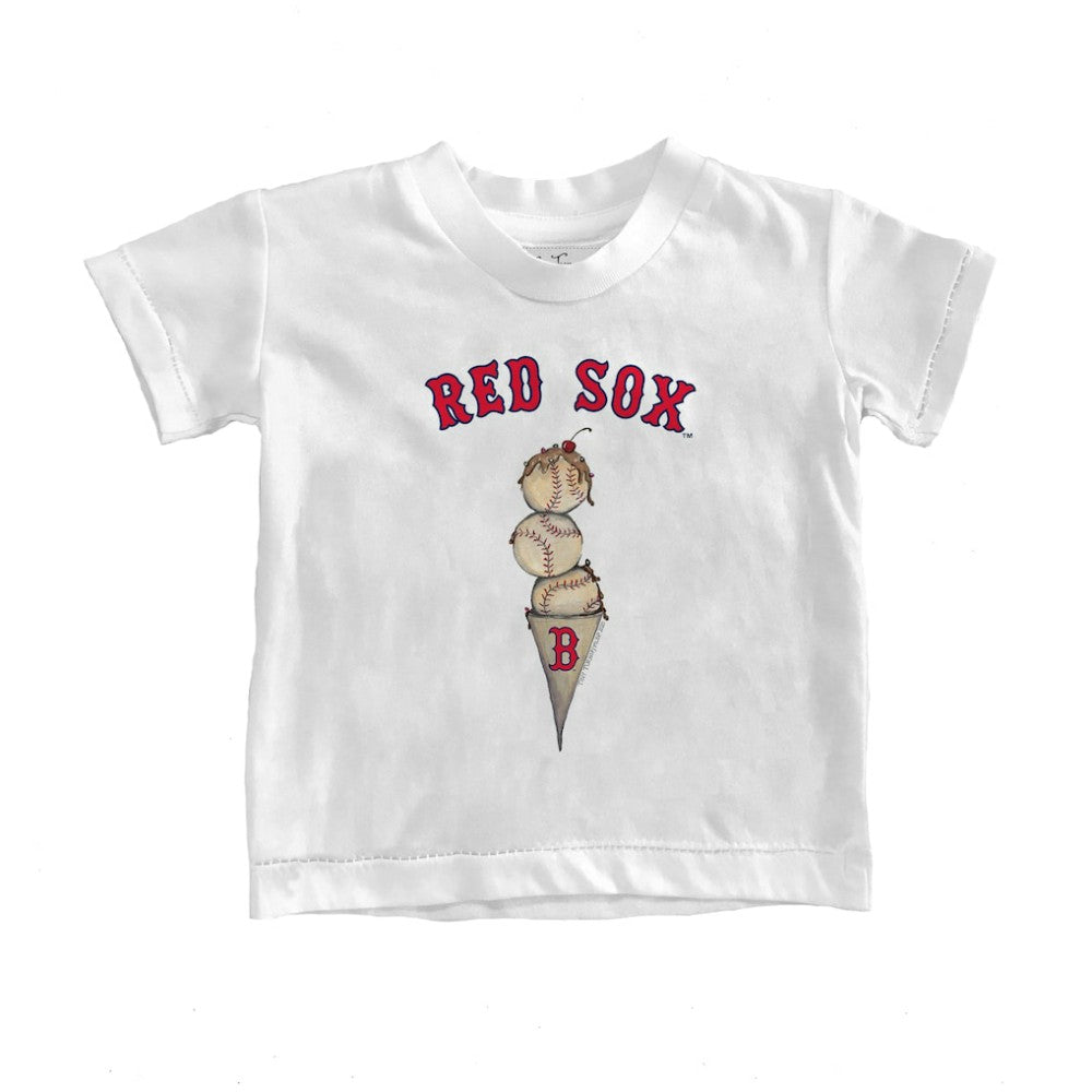 Boston Red Sox Tiny Turnip Youth Triple Scoop T-Shirt for sale