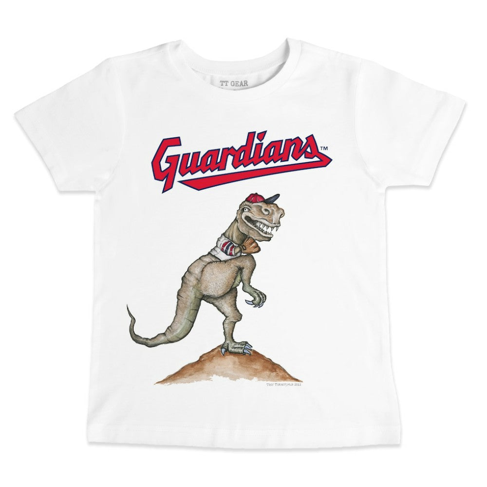 Cleveland Guardians Tiny Turnip Youth TT Rex T-Shirt for sale