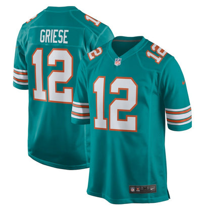 Bob Griese Miami Dolphins Retired Player Jersey - Aqua | NFL Jerseys