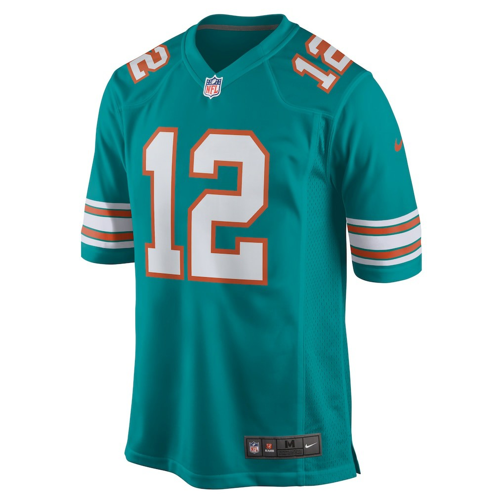 Bob Griese Miami Dolphins Retired Player Jersey - Aqua | NFL Jerseys