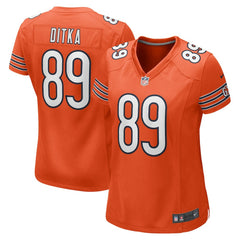 Mike Ditka Chicago Bears Women's Retired Player Jersey Orange - Nike