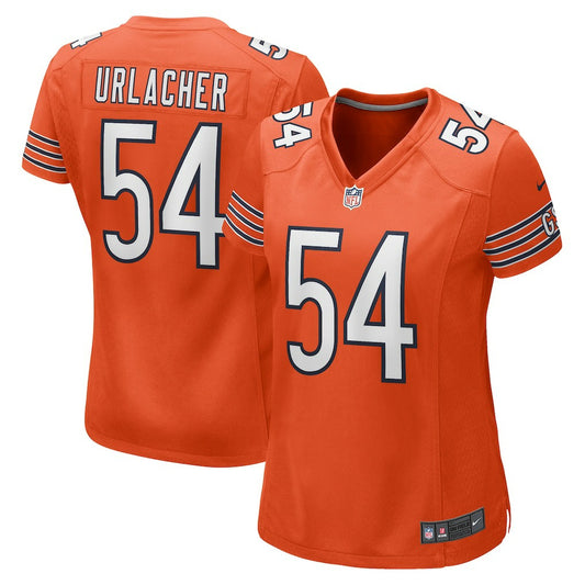 Brian Urlacher Chicago Bears Women's Retired Player Jersey - Orange | NFL Jerseys