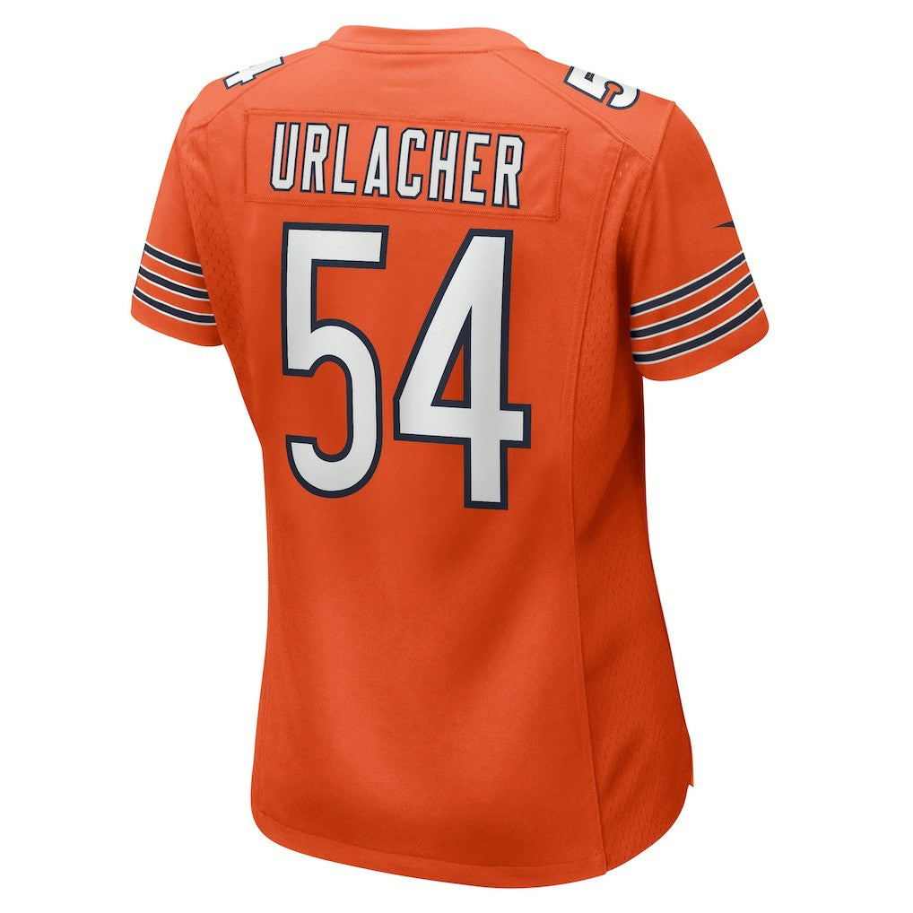Brian Urlacher Chicago Bears Women's Retired Player Jersey - Orange | NFL Jerseys