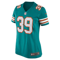 Larry Csonka Miami Dolphins Women's Retired Player Jersey Aqua - Nike