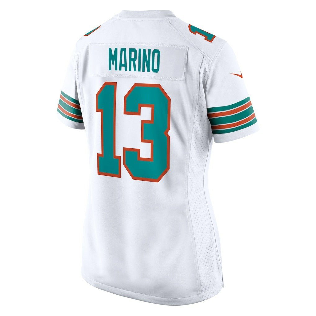 Dan Marino Miami Dolphins Women's Retired Player Jersey White - Nike