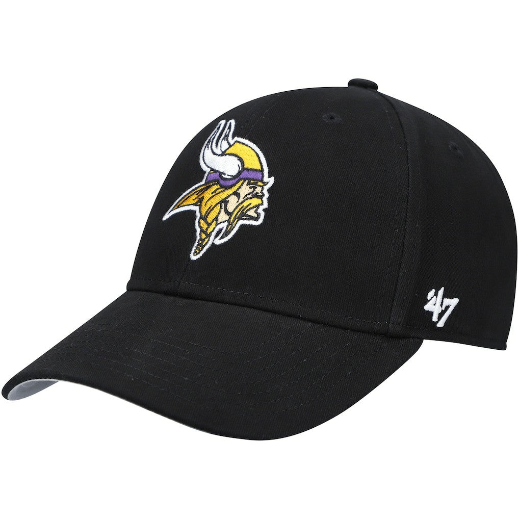 Minnesota Vikings '47 Youth Secondary MVP Adjustable Hat Black - 47 brand