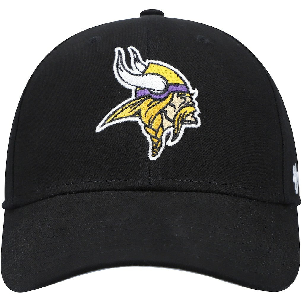 Minnesota Vikings '47 Youth Secondary MVP Adjustable Hat Black - 47 brand