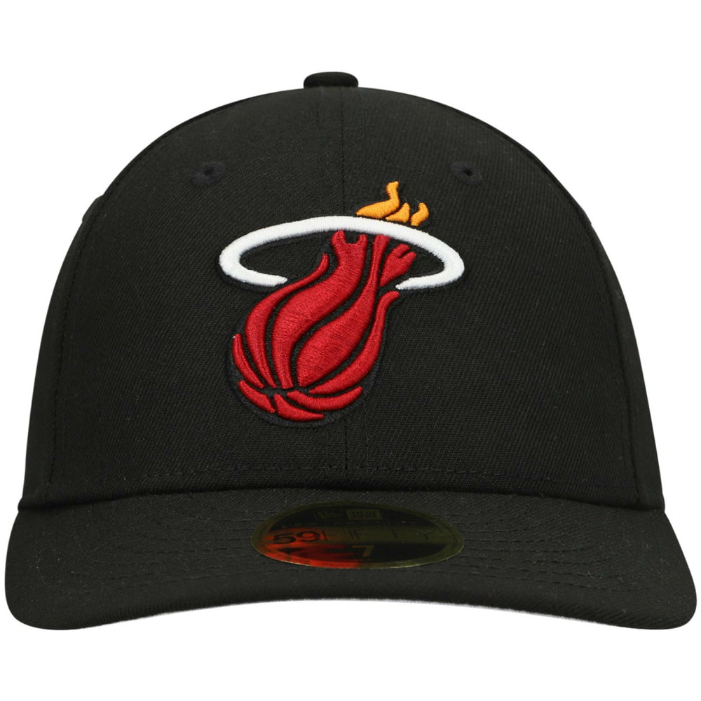 New Era - Miami Heat Team Low Profile 59FIFTY Fitted Hat - Black