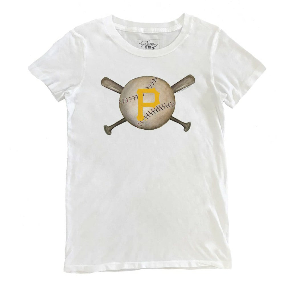 Pittsburgh Pirates Tiny Turnip Women's Baseball Crossbats T-Shirt Near Me