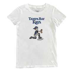 Tampa Bay Rays Tiny Turnip Women's Caleb the Catcher T-Shirt Sale