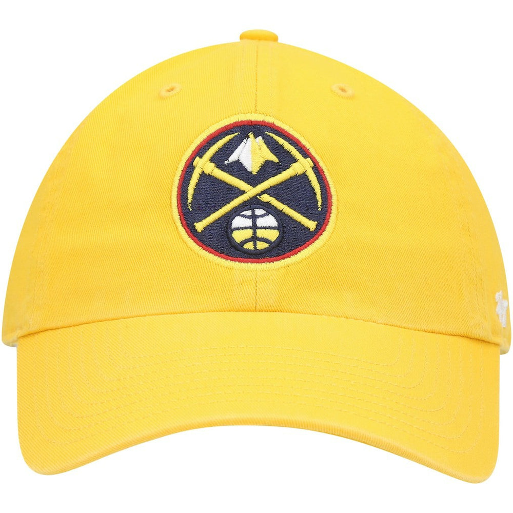 47 brand - Denver Nuggets '47 Core Logo Clean Up Adjustable Hat - Gold