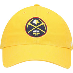 47 brand - Denver Nuggets '47 Core Logo Clean Up Adjustable Hat - Gold