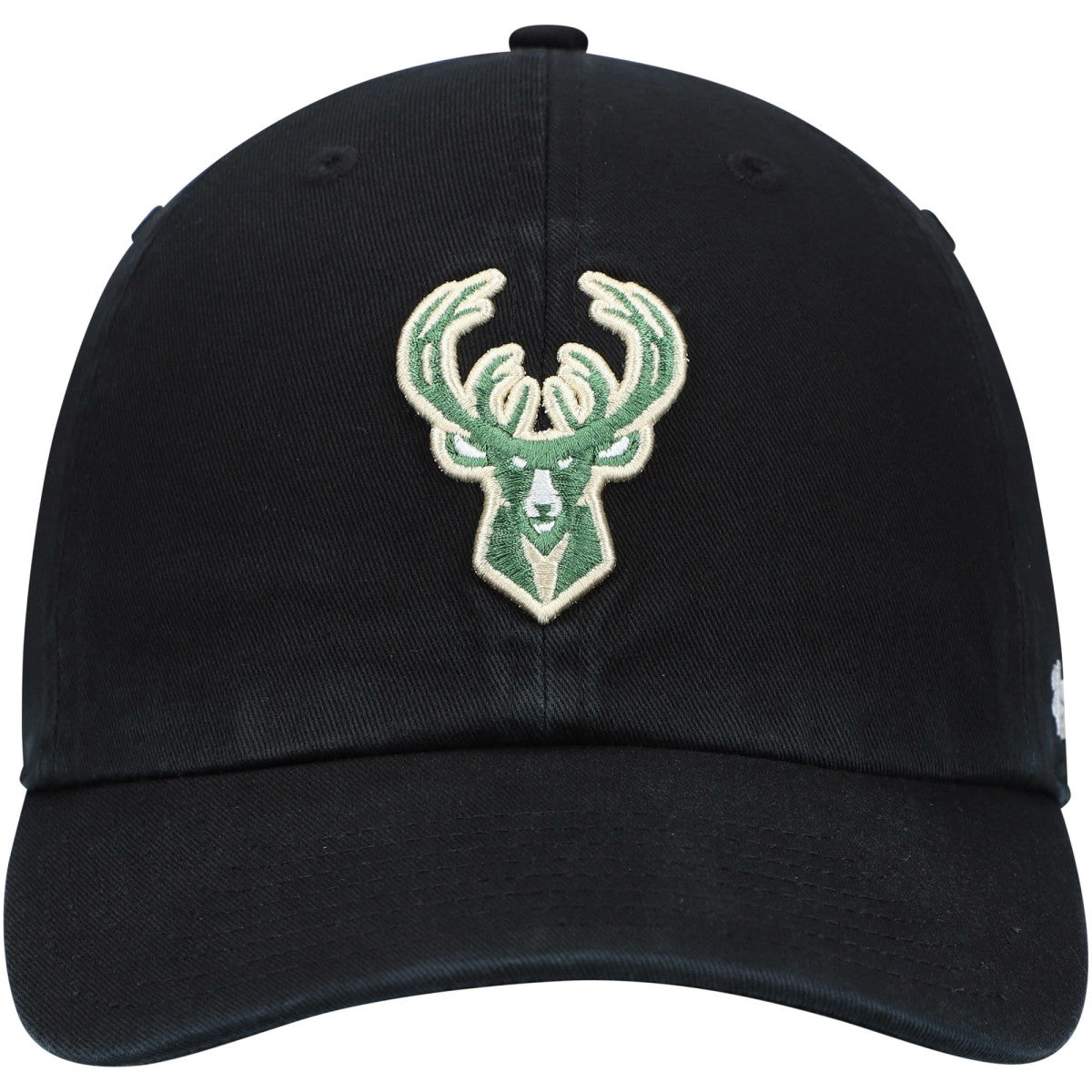 47 brand - Milwaukee Bucks '47 Core Logo Clean Up Adjustable Hat - Black