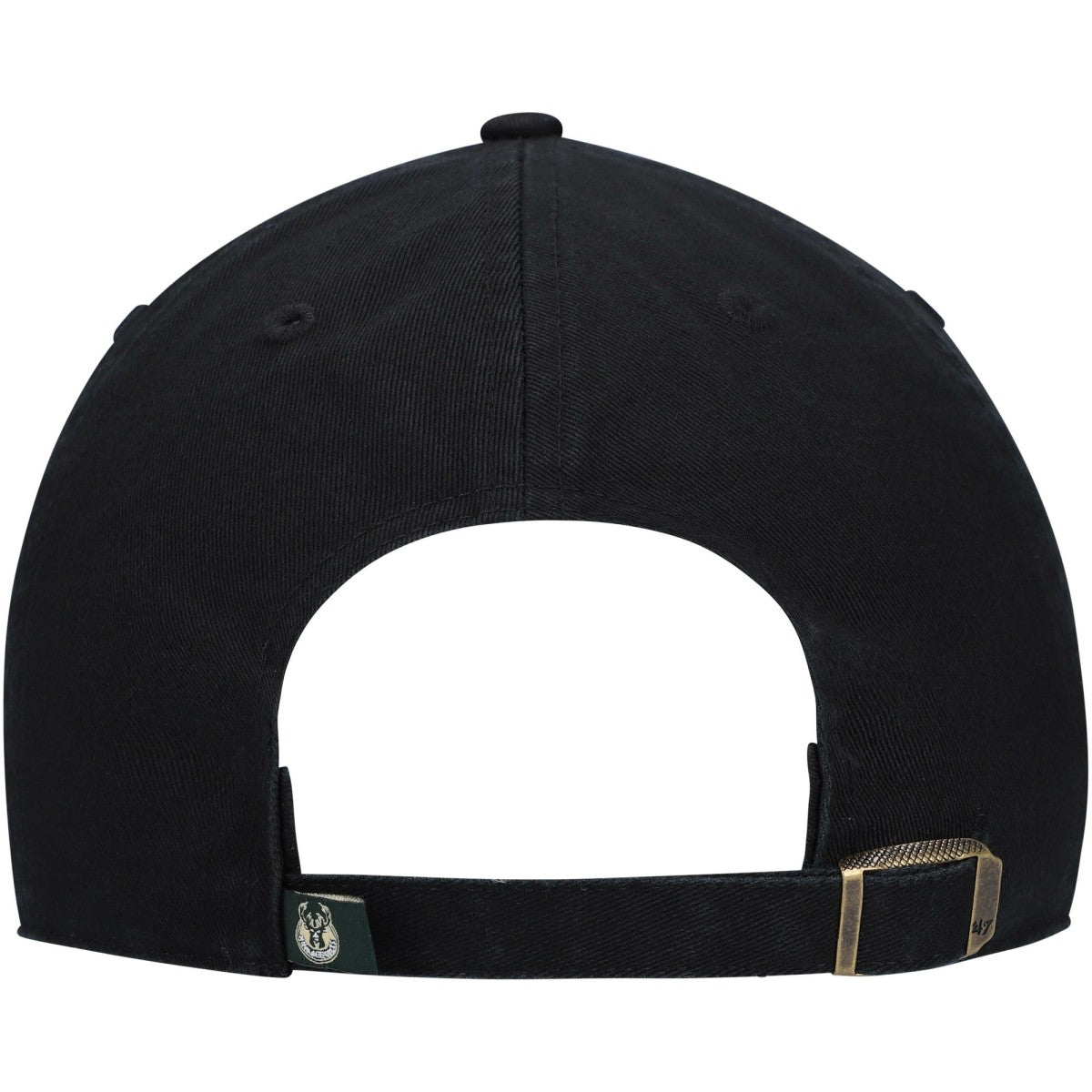 47 brand - Milwaukee Bucks '47 Core Logo Clean Up Adjustable Hat - Black