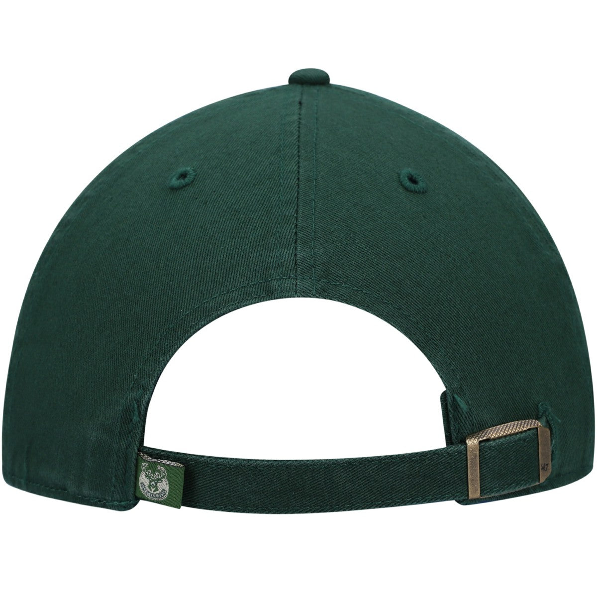 47 brand - Milwaukee Bucks '47 Core Logo Clean Up Adjustable Hat - Hunter Green
