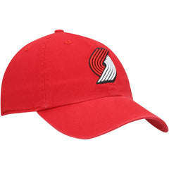 47 brand - Portland Trail Blazers '47 Core Logo Clean Up Adjustable Hat - Red