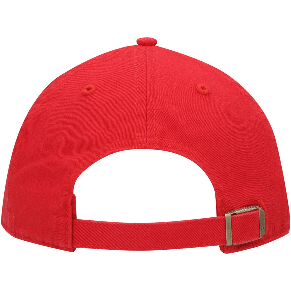 47 brand - Portland Trail Blazers '47 Core Logo Clean Up Adjustable Hat - Red