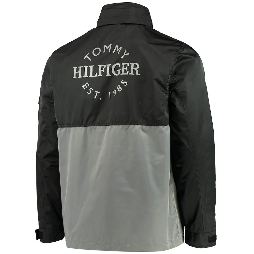 Philadelphia Flyers - Tommy Hilfiger Anorak Quarter-Zip Hoodie Jacket Black/Gray
