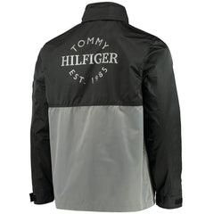 Philadelphia Flyers - Tommy Hilfiger Anorak Quarter-Zip Hoodie Jacket Black/Gray
